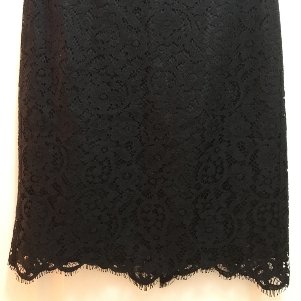J. Crew Factory Lace Pencil Skirt